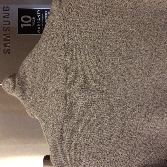 NWT Time n Tru Heather Grey Sleeveless Sweater Duster. - Picture 4 of 10